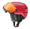 Lyžiarska prilba Atomic Savor Amid Visor HD Red 20/21