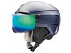 Lyžiarska prilba Atomic Savor Visor Stereo dark blue 19/20