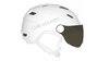 Lyžiarska prilba Blizzard Viva Double Visor white matt, smoke lens, mirror 19/20