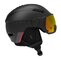 Lyžiarska prilba Salomon Pioneer Visor Photo Blk/Aw Red 20/21