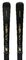 Lyže Salomon E S/MAX N°12 + MI11 GW L80 Black/Glitter 26/27