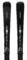 Lyže Salomon E S/MAX N°8 Black + M10 GW L80 Black/Glitter 26/27