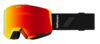 Okuliare 100% NORG HiPER Goggle Black/Red - Mirror Red Lens