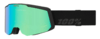 Okuliare 100% SNOWCRAFT S HiPER Goggle Black/Green - Mirror Green Lens