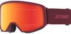 Lyžiarske okuliare Atomic Four Q HD Dark Red