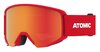 Lyžiarske okuliare Atomic Savor Big HD RS Red