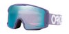 Lyžiarske okuliare Oakley Line Miner M Matte B1B Lilac W/Prizm Snow Sapphire Iridium
