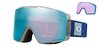 Lyžiarske okuliare Oakley Line Miner Pro M Crystal Blue W/Prizm Sapphire & Prizm Iced
