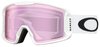 Lyžiarske okuliare Oakley Line Miner XM Matte White w/PrizmHi Pink