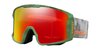 Lyžiarske okuliare Oakley Line Miner™ Green Orange