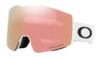 Lyžiarske okuliare Oakley Fall Line M Matte White w/Prizm Rose Gold