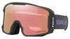 Lyžiarske okuliare Oakley Line Miner M Grey w/Prizm Snow Rose Gold