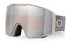 Lyžiarske okuliare Oakley Line Miner Pro L Matte Warm Grey w/Prizm Black & Prizm Clear