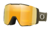 Lyžiarske okuliare Oakley Line Miner Pro M Matte Dark Brown w/Prizm 24K & Prizm Clear