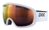 Lyžiarske okuliare POC Fovea Clarity hydrogen white/spektris orange