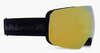 Lyžiarske okuliare Red Bull SPECT Goggles CHUTE-01 Black, Brown with Gold Mirror, CAT2 + SPARE LENS
