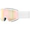 Lyžiarske okuliare Uvex Blast CV White Matt SL/Rose Green