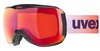 Lyžiarske okuliare Uvex Downhill 2100 CV Black Shiny SL/Scarlet Orange