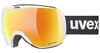 Lyžiarske okuliare Uvex Downhill 2100 CV White Matt SL Orange/Green