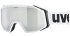 Lyžiarske okuliare Uvex Gravity FM White Matt DL/Silver/Green