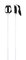 Lyžiarske palice Atomic AMT Carbon SQS W White/Light Grey