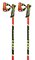 Lyžiarske palice Leki Poles WCR SL 3D Fluorescent Red-Black-Neonyellow
