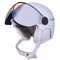 Helma Blizzard W2W Double Visor Ski Helmet white matt/smoke lens/mirror