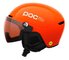 Lyžiarska prilba POC POCito Obex Visor Fluorescent Orange