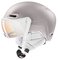 Lyžiarska prilba Uvex Hlmt 700 Visor Rose Mat