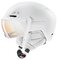 Lyžiarska prilba Uvex Hlmt 700 Visor White Mat