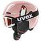 Detská lyžiarska prilba Uvex Viti Set (Viti + Speedy Pro) Pink Penguin