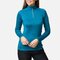 Dámske funkčné tričko Rossignol W Classique 1/2 Zip Duck Blue