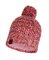 Čiapka Buff Knitted & Fleece Band Margo Flamingo Pink