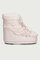 Snehule Moon Boot Icon Low Faux Fur Dusty Pink
