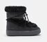 Snehule Moon Boot Ltrack Faux Fur Black