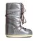 Snehule Moon Boot Vinil Met Silver