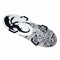 Snežný surf Hamax Twin-Tip surfer Dragon Black/White