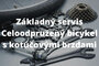 Základný servis - Celoodpružený bicykel s kotúčovými brzdami
