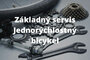 Základný servis - Jednorýchlostný bicykel