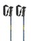 Skialpové palice Leki Vario XS Downriver Blue Metallic/Neonyellow/Cyan