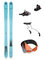 Skialpový set Blizzard Zero G 95 light blue + Blizzard Skin Zero G 95 + Xenic 10 + brzda Xenic