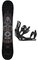 Snowboardový set Rossignol Jibfluence+Battle B&W M/L 22/23