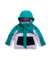 Zimná bunda Burton Toddlers' Ascutney 2L Jacket Pacific Teal/Moondust Purple/True Black