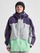 Zimná bunda Burton Men's [ak] Swash Synthetic Insulated GORE-TEX 2L Jacket Nightshade Purple/Apparition Gray/Green Voltage