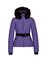 Lyžiarska bunda Goldbergh Hida Jacket Real Fox Fur Amethyst