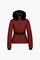 Lyžiarska bunda Goldbergh Hida Ski Jacket Faux Border Vino Rosso