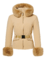 Bunda Goldbergh Prezioso Ski Jacket Faux Border Caramello
