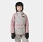 Lyžiarska bunda Helly Hansen JR Girl Stellar Jacket 2.0 Purple Clay AOP