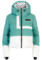Zimná bunda One more Cropped Puffer Jacket Stone Blue/White/White