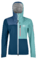 Dámska bunda Ortovox 3L Ortler Jacket W Petrol Blue